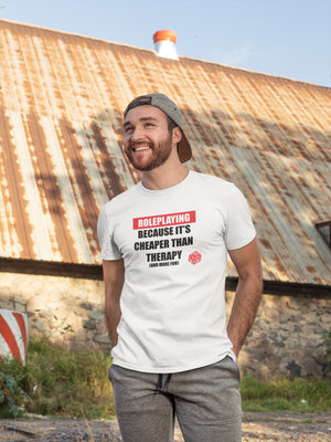 Role Playing vs Therapy Unisex T-shirt