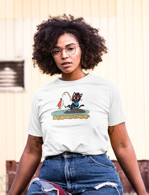 Gone Fishing Women's Scoopneck T-shirt