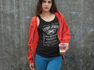 Leeroy Jenkins Women's Racer-back Tank-top
