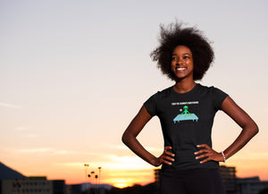 Flat Earth Alien Women's Scoopneck T-shirt