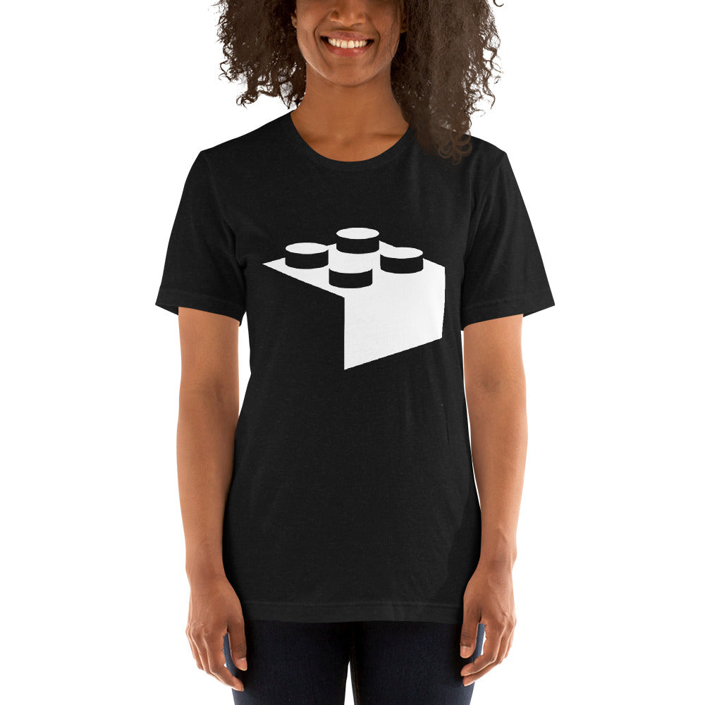 Lego Brick Unisex T-Shirt by Sexy Hackers