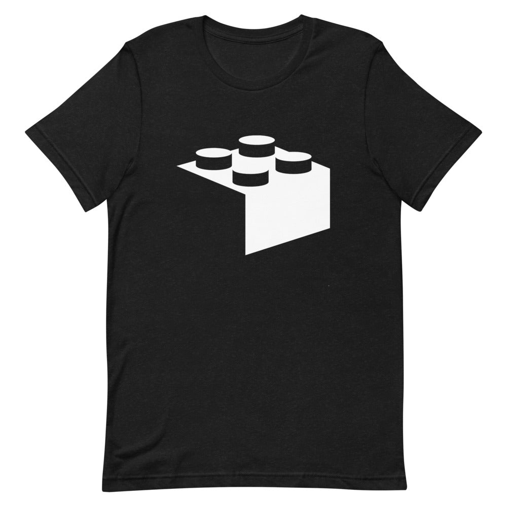 Lego Brick Unisex T-Shirt by Sexy Hackers