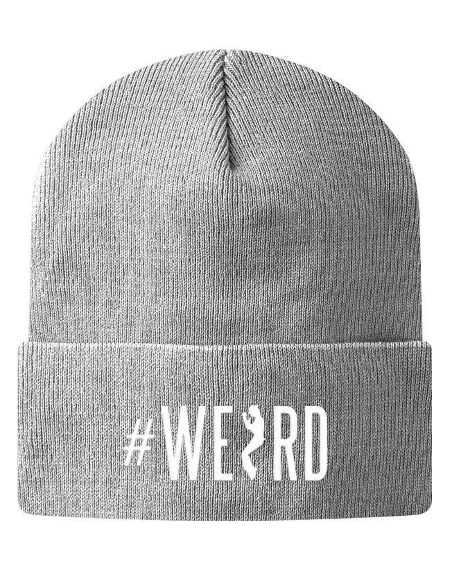 Knit Beanie - #Weird  - 2