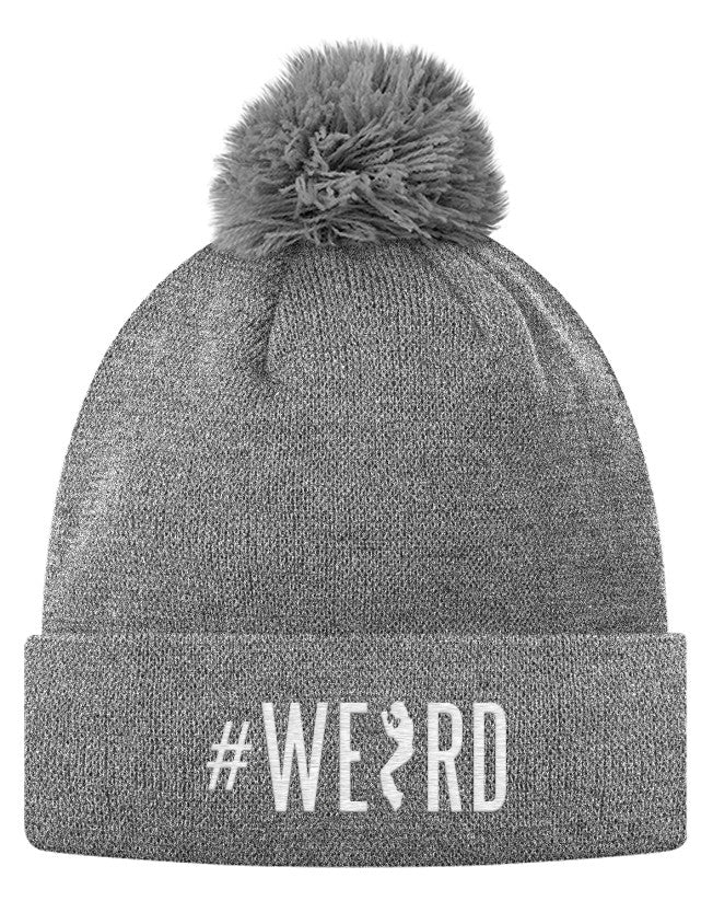 Pom Pom Knit Cap - #Weird  - 2